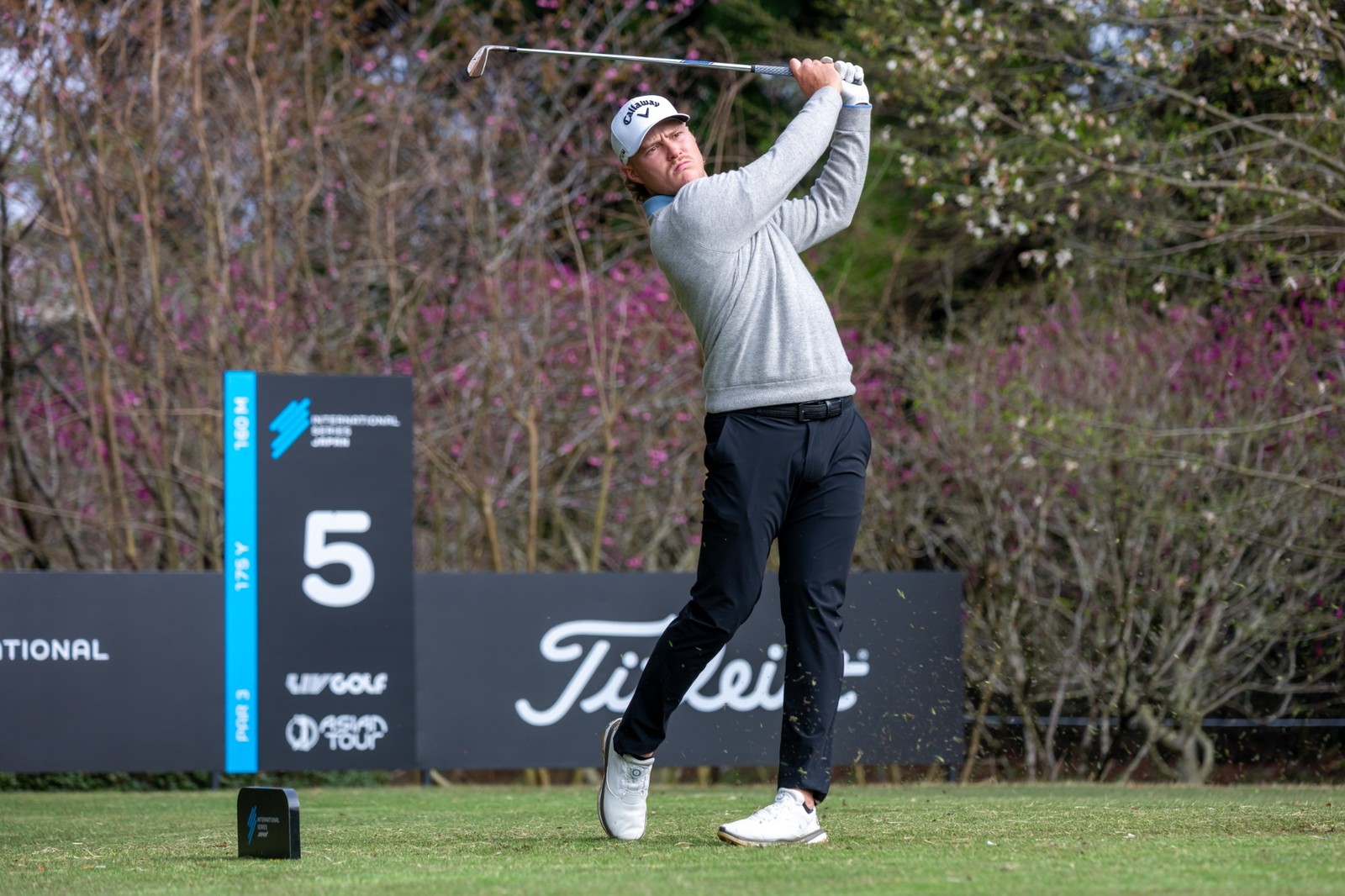 Jed Morgan of Australia pictured during the 2026 International Series Japan at Caledonian Golf Club. Picture by Asian Tour.
