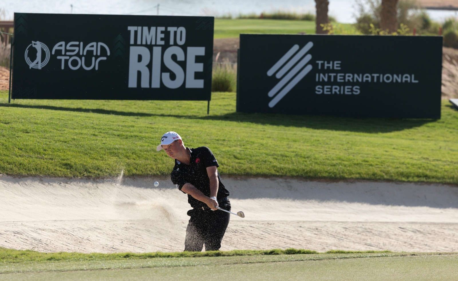 Caleb Surratt of the USA pictured the 2025 PIF Saudi International powered by SoftBank Investment Advisers at Riyadh Golf Club. Picture by Asian Tou