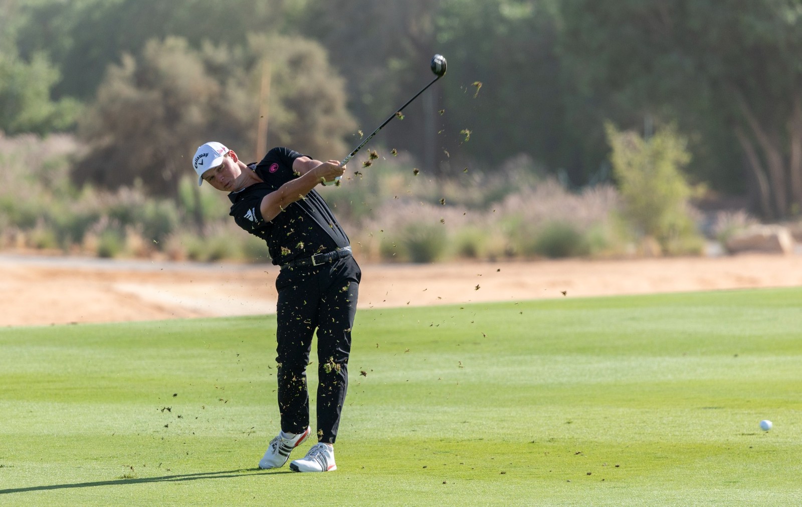 Caleb Surratt of the USA pictured the 2025 PIF Saudi International powered by SoftBank Investment Advisers at Riyadh Golf Club. Picture by Asian Tour.