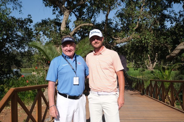 Paul Broadhurst back inside the ropes as son Sam tees up in Morocco
