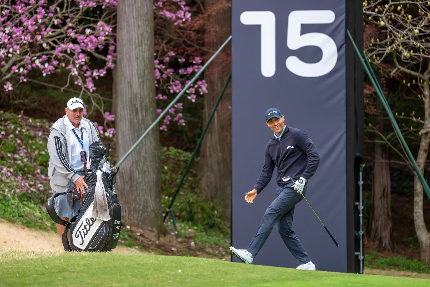 Dominic Foos reacts during International Series Japan